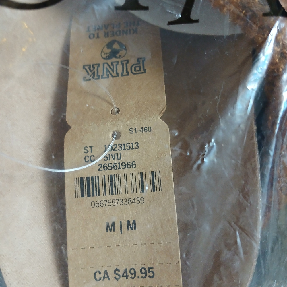Victoria's Secret Tan Fuzzy Slippers